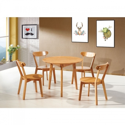 Nordic forest solid wood 109 dining chairs