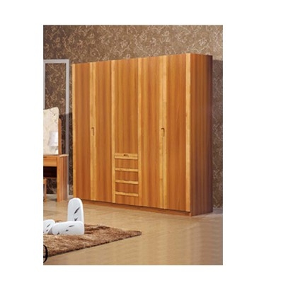 现代简约时尚型水木芳华板木结合606衣柜